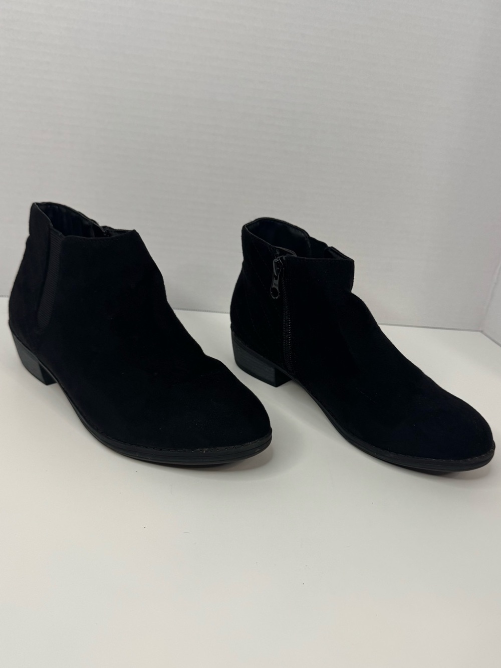 Girls Black Ankle Boots